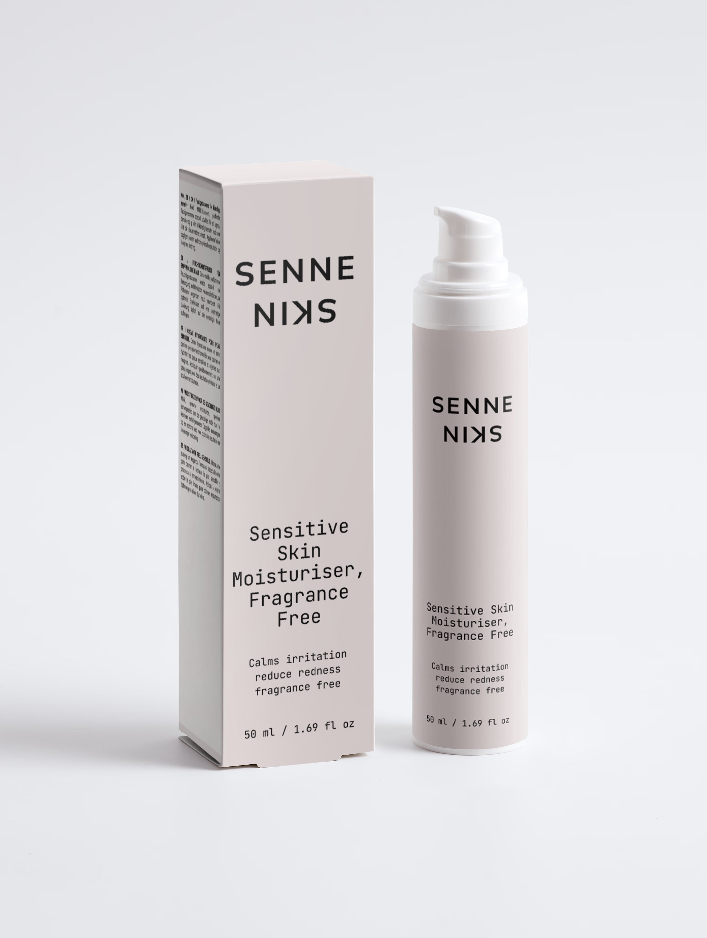 Sensitive Skin Moisturiser, Fragrance Free